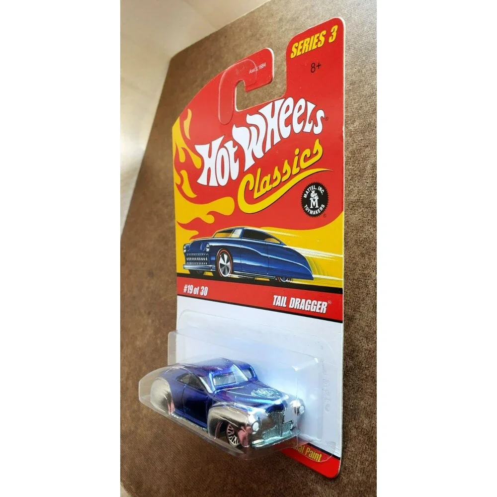 2007 Hot Wheels TAIL DRAGGER CLASSICS SERIES 3 19/30 1:64 Spectraflame BLUE VAR